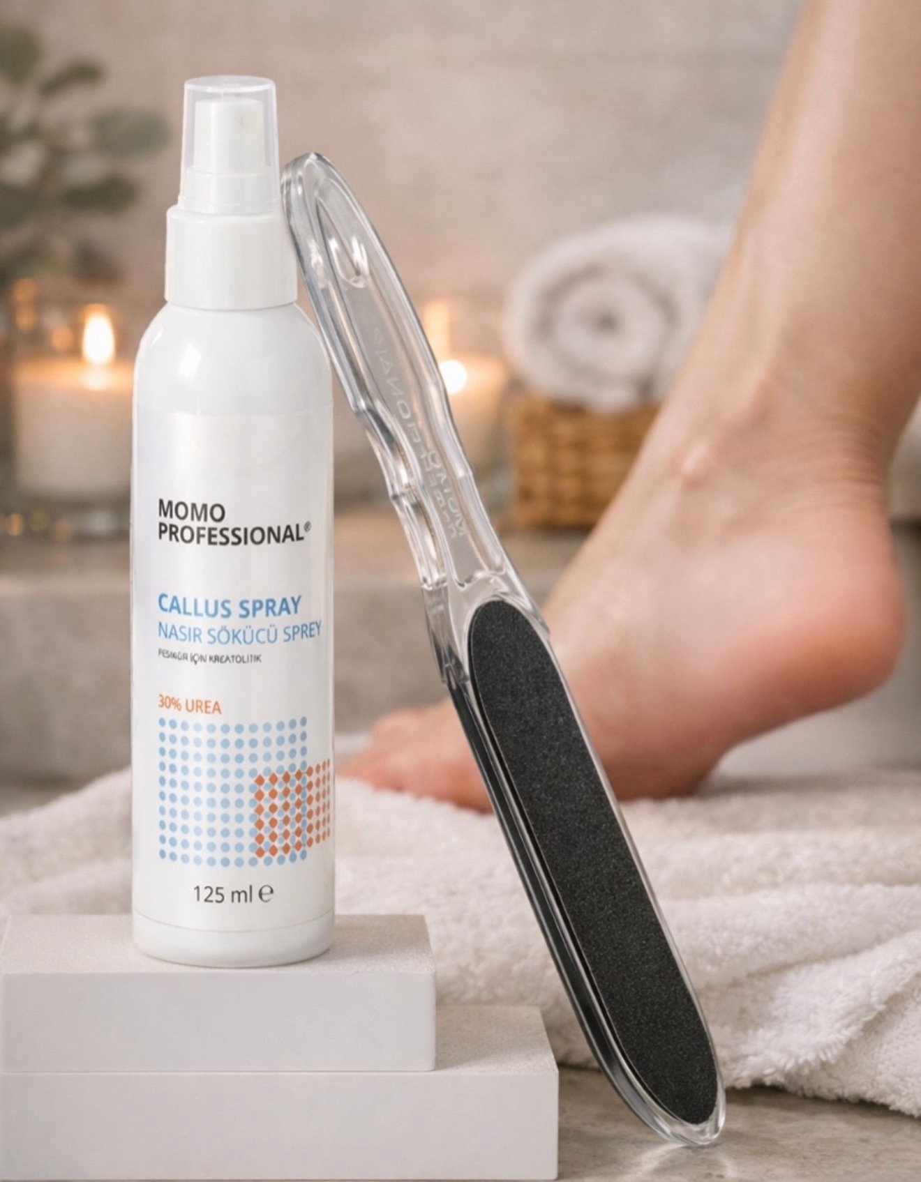 STOP CALLUS Seti — Callus Sprey + Topuk Törpüsü
